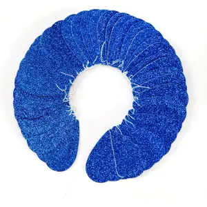 Royal Blue Party-Decoration Heart Garland - 52ft 21st Birthday Bachelorette Hanging Backdrop Streamers,Graduation Engagement Wedding