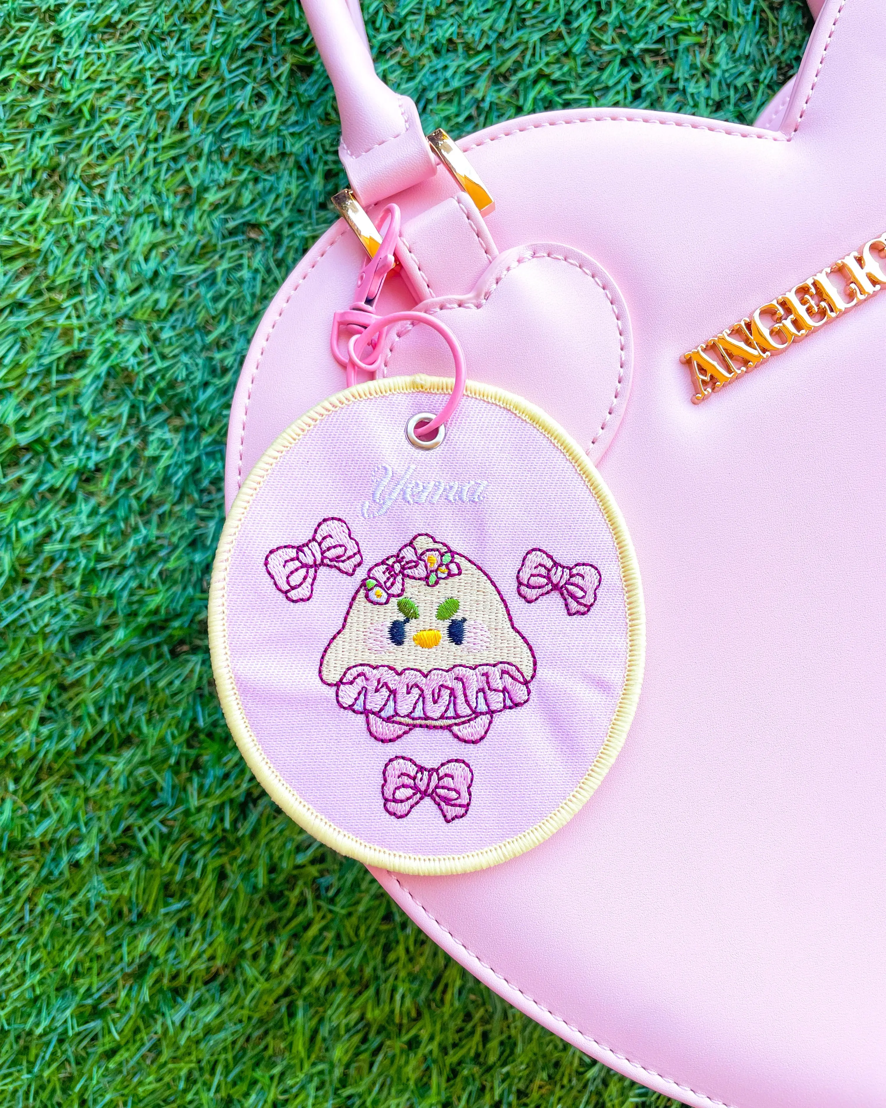 Embroidered Ballerina Bag Charm, 3.5-Inch Kawaii Dancer Doll for Purses & Backpacks, Cute Everyday Carry Accessory, Purse Charms, Charms For Bags