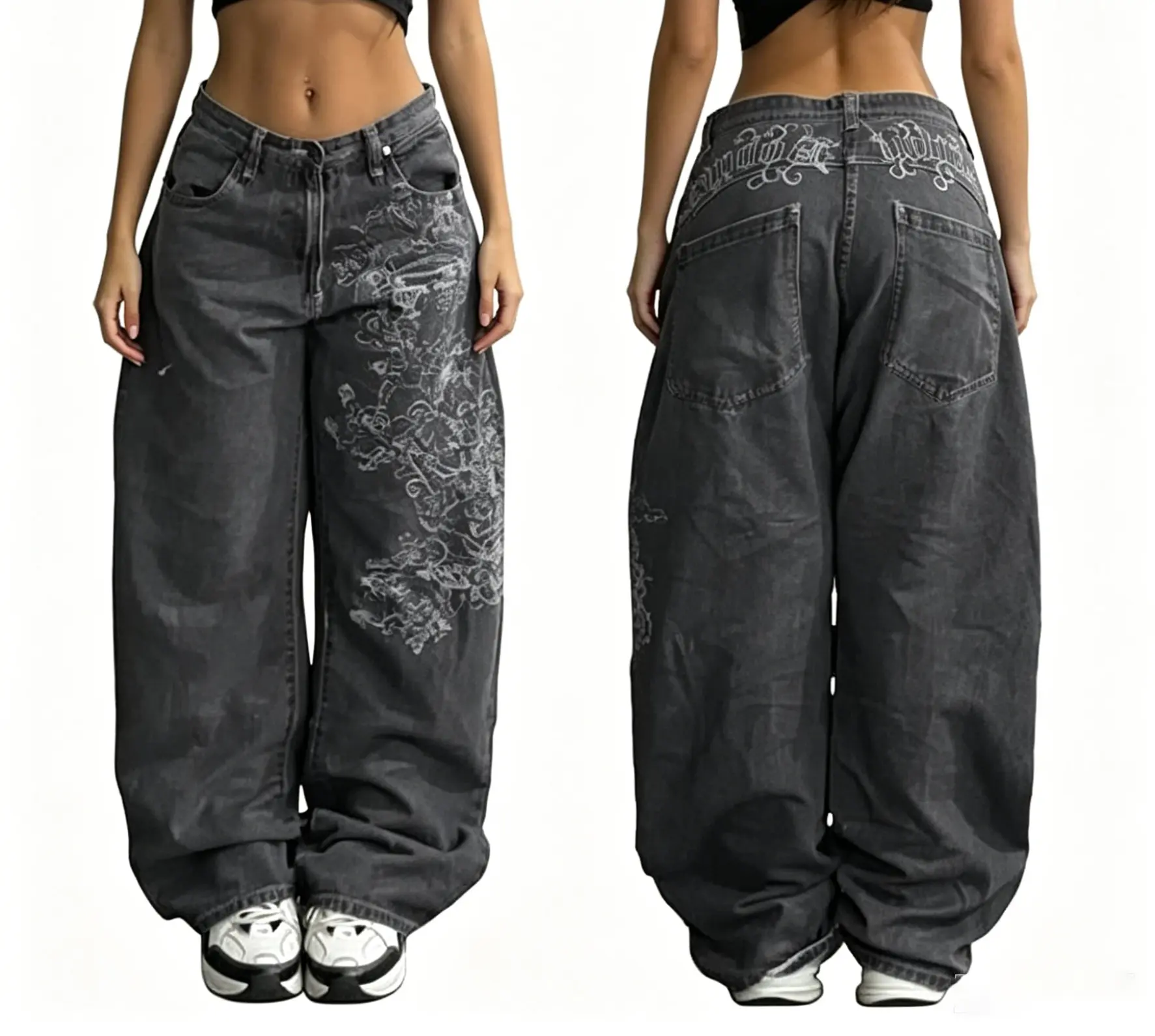 baggy jeans opium - TikTok Shop
