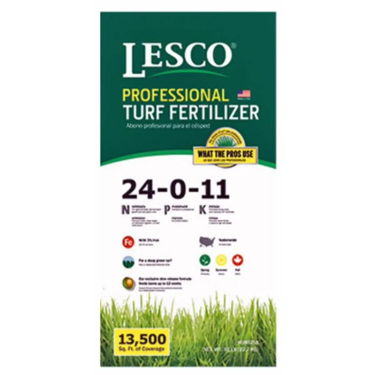 Siteone Landscape Supply 13500 sq ft. 24-0-11 Professional Turf Fertilizer