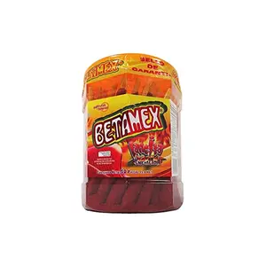 BETAMEX BANDERILLAS Tamarind candy straws Jars