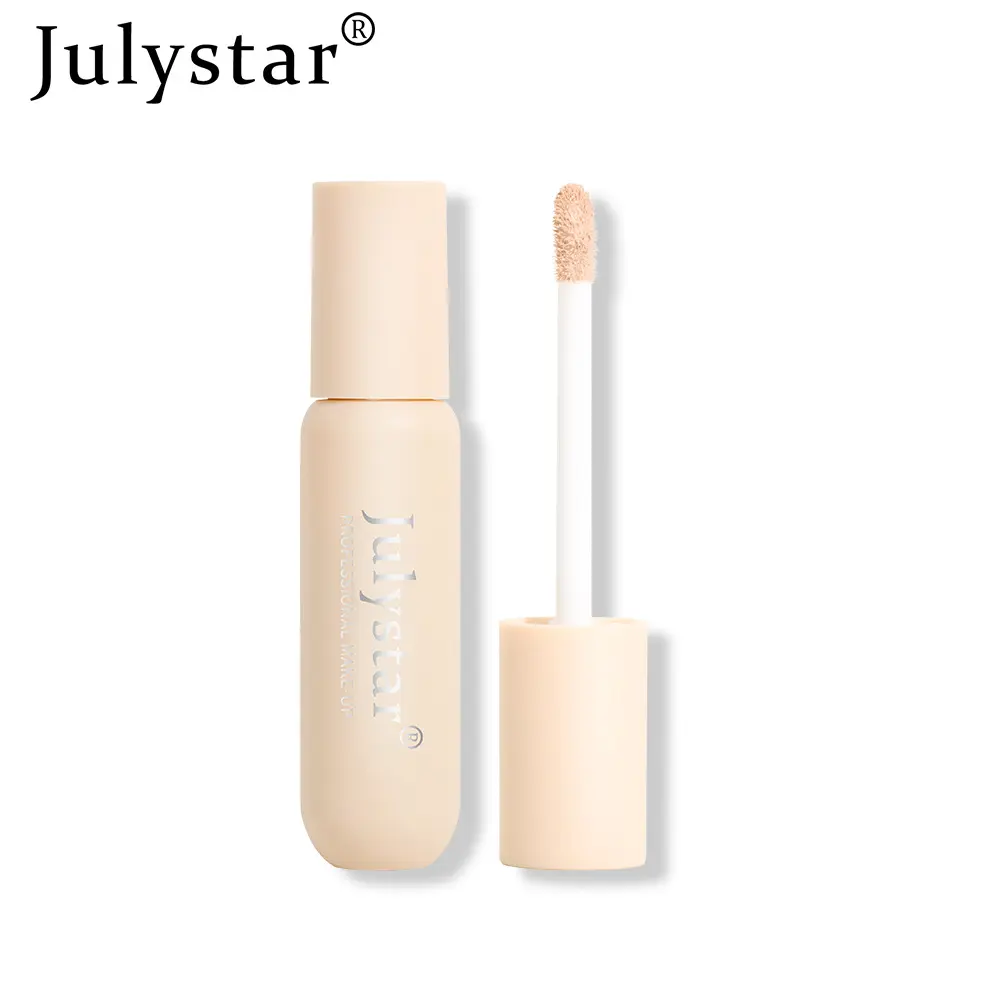 Julystar Corrective Moisturizing Eye Concealer Foundation Waterproof Sweatproof Pimple Marks Concealer Tattoo Cover Up Lasting Concealer Liquid Makeup Cosmetic Moisturizer Hydrate Moisture Hydrating