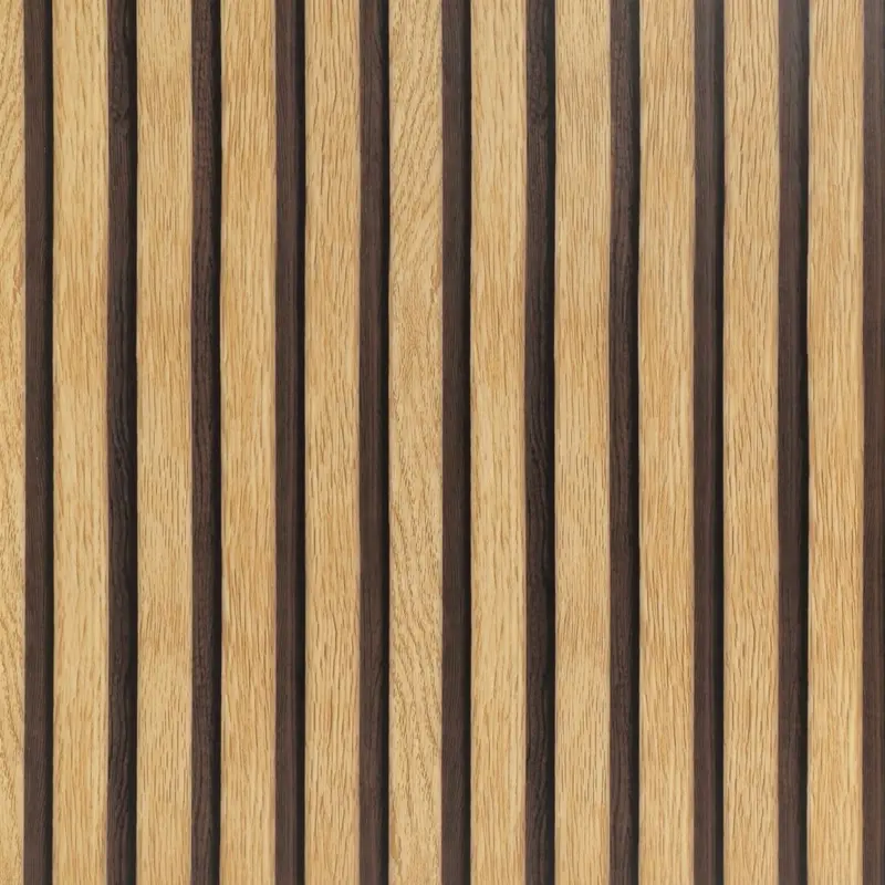 Wood Slat Wallpaper Peel and Stick Self Adhesive PVC Vinyl Decorative Removable Waterproof Faux Wood Grating Stripe Contact Paper for Living Room Bedroom