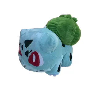 Pokémon Balbasaur Select Velvet Plush - 8-Inch Balbasaur Plush with Unique Velvet Fabric and Authentic Details