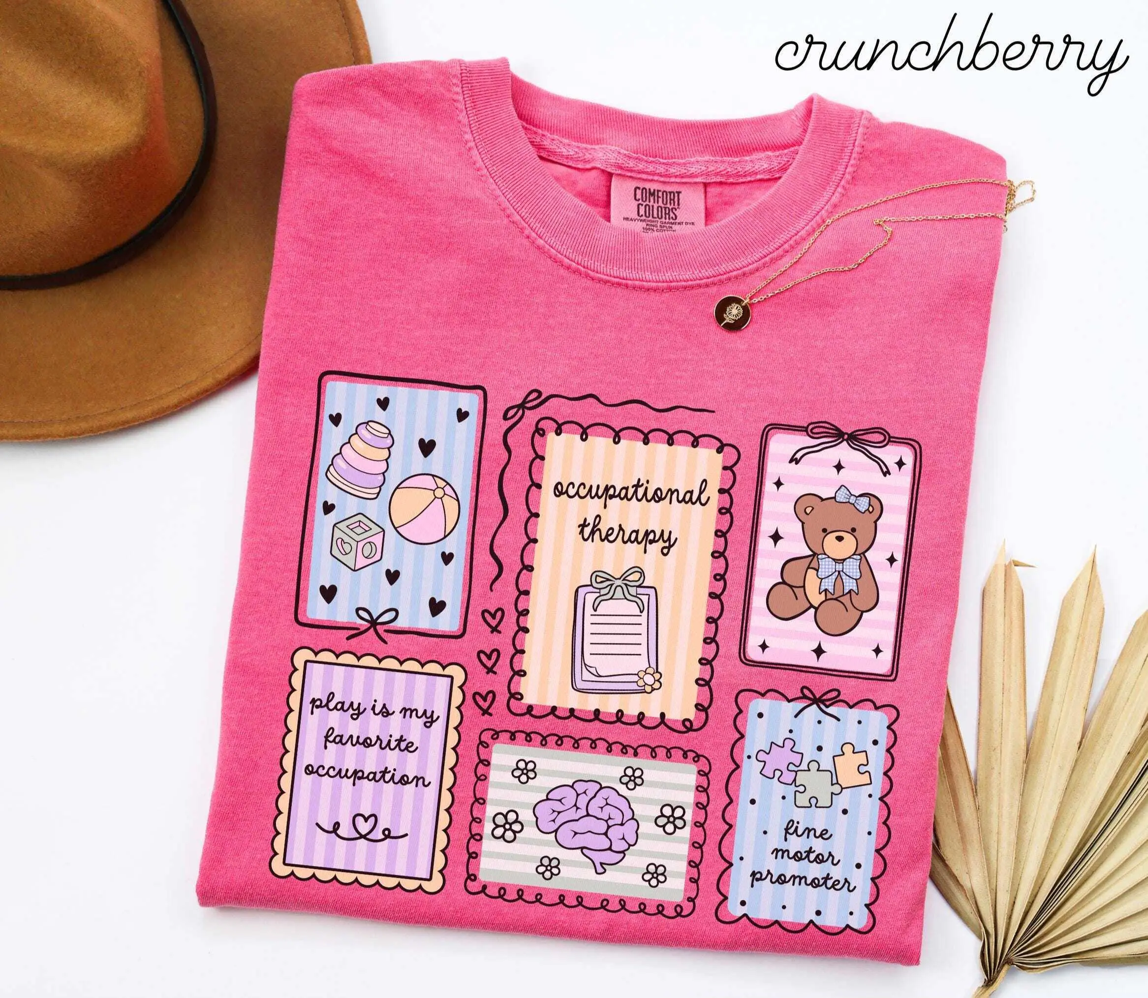 Occupational Therapy Coquette Shirt • OT Stamp Work Tshirt • Occupational Therapist Gifts • OT Assistant • COTA Tee • Peds Ot