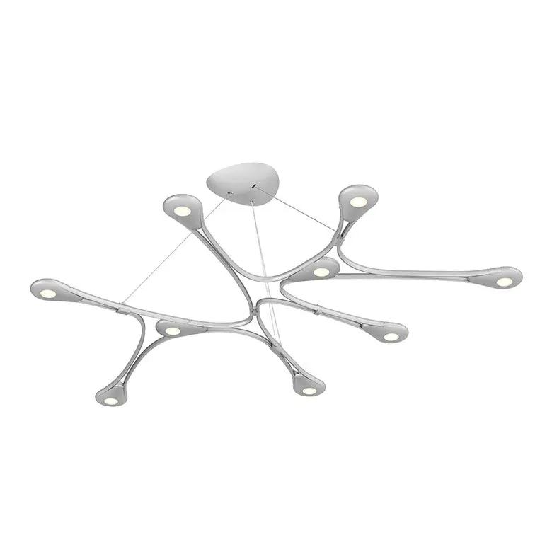 Abstraction LED Pendant Light - Organic Curves in Sculptural Design for Modern Spaces