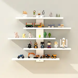 Blind Box Figure Display Stand Wall-Mounted Storage Rack, Small Figurine Organizer Shelf, Office Decor & Collectible Holder, Floating Shelf