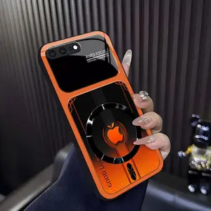 Luxury Sports Car Aesthetic MagSafe Case Anti-Scratch Magnetic Glass Cover for iPhone 7 Plus ---975