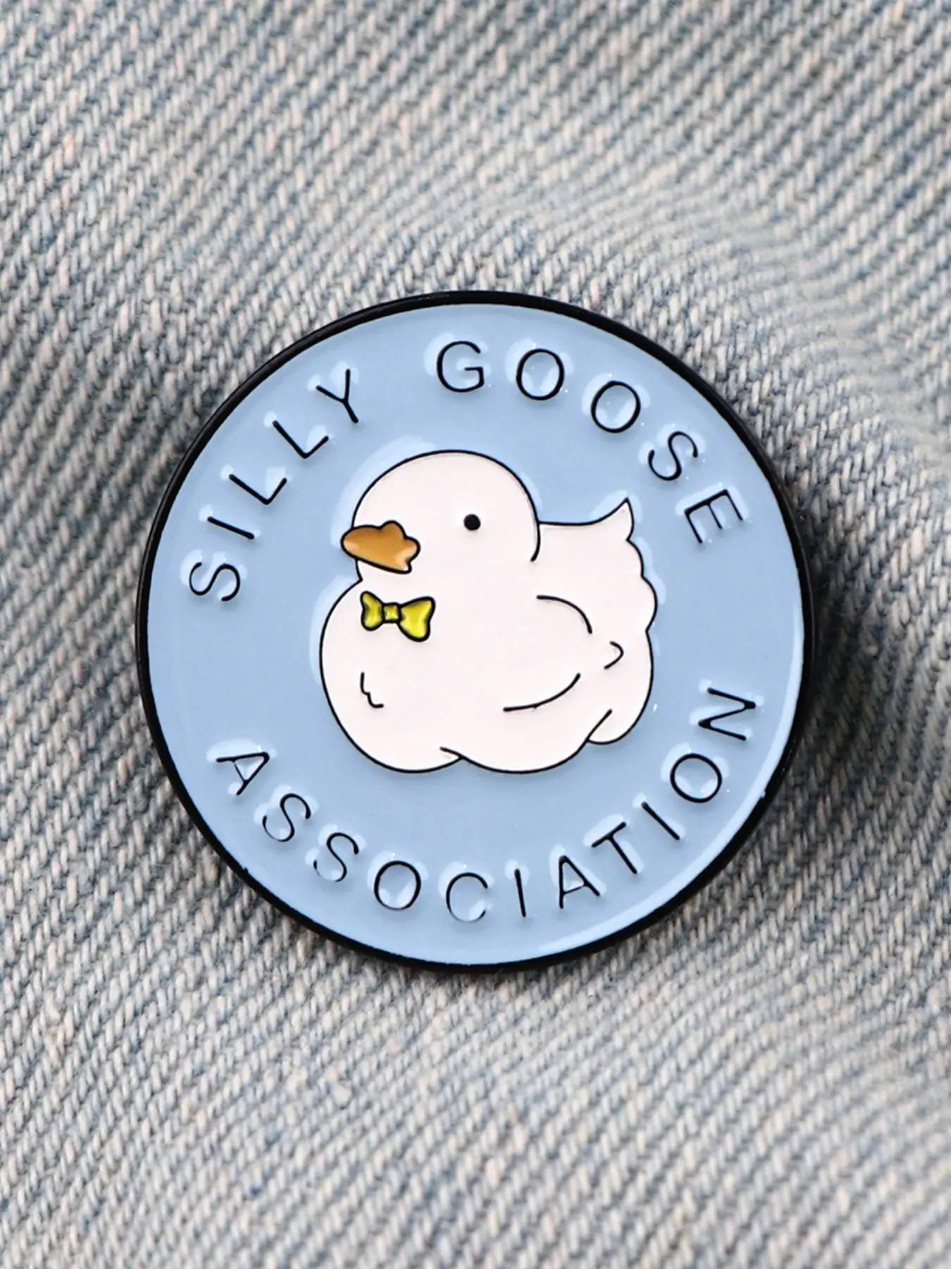Funny Enamel Metal Alloy Brooch Pin Lapel Pins, Goose Association Design, Unique Fashion Accessory for Bags and Clothes, Perfect Gift for Friends, Cute Animal Style