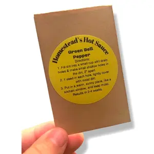 Green Bell Pepper Seeds