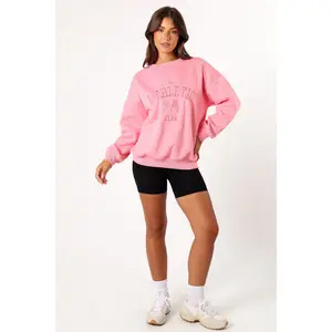 Cora Athletic Sweatshirt - Pink
