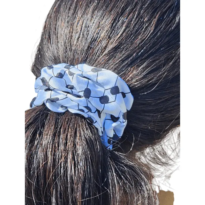 Keffiyeh Hatta Scrunchie Hair Tie Accessory