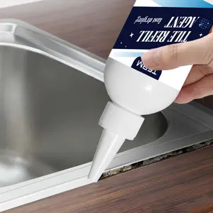 Multi-Functional Tile Grout Sealant, Waterproof Quick-Dry Sealing Glue, Effective Gap Repair for RV & Home, Kitchen, Bathroom, Floor, Wall