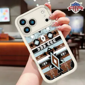 Boho Aztec Tribal iPhone Case 11-17 | Slim, Light & Shockproof