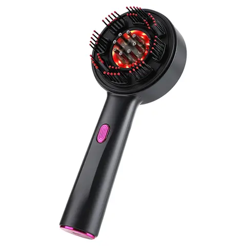 Portable Cordless Scalp Massager - Compact Handheld Selfcare Tool with Gentle Strokes, Scalp Scrubber, Serum Infusion, Circulation Enhancement, Healthy Hair Growth Support for Home & Travel (Compact Handheld Massage Devices)