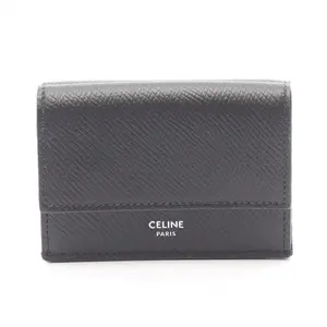 Pre-owned Celine Others Small Leather Goods Folded Leather Wallet