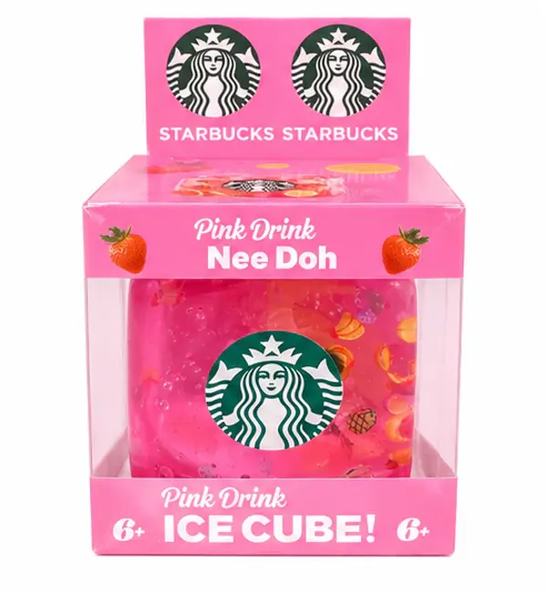 Nice Strawberry Açaí Starbucks squishy toy doh