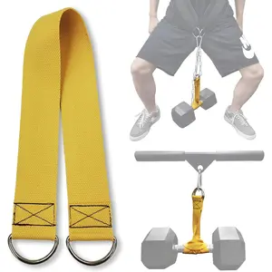Fitness Dumbbell Loading Strap for Dip Belt Weight Plate Loading Strap Heavy Duty Weight Belt Accessories