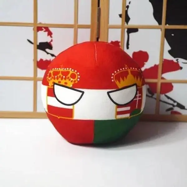 Countryballs Plush Keychain Doll Byzantine Prussia Habsburg Austro-Hungarian Yugoslavia Ball Polandball Stuffed Pendant Toy Gift