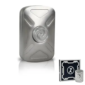 Fidget Toys Adults,2-in-1 Fidget Spinner and Fidget Slider,Infinite Metal Magnetic Fidget Toy,Stress Relief Desk Toy for Anxiety ADHD Gifts For Adults