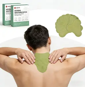 Cervical Support Neck Herbal Heat Patches. Long-lasting soothing warm therapy for daily comfort. Ideal for phone users, office workers, athletes & active lifestyles. Hypoallergenic, vegan, natural body care. Multi-use warming patches for neck & relief.