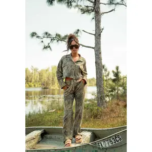 Waffle Cropped Button Up - Brush®