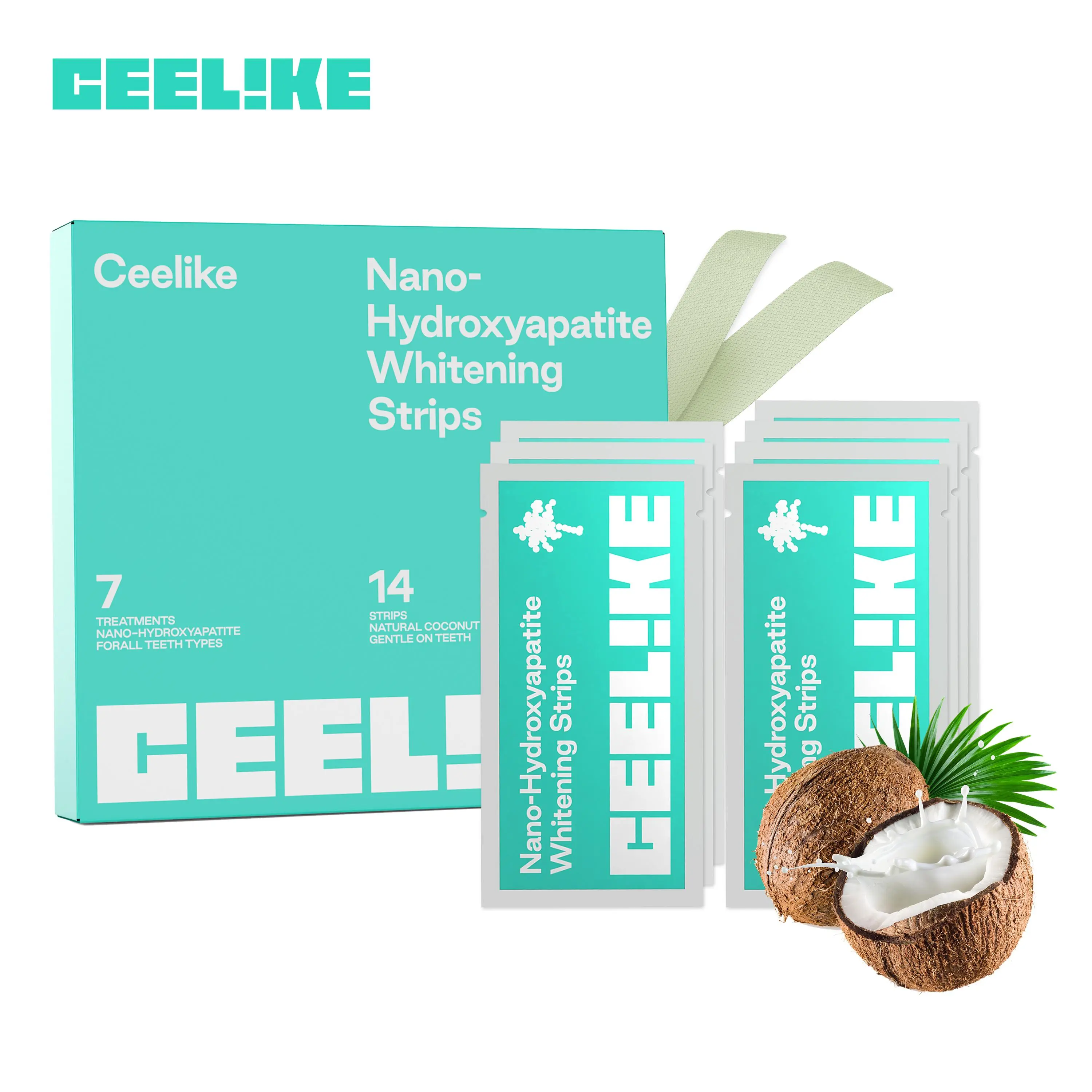 Ceelike 7-Day Teeth Strips | Enhances Natural Shine |Balances Oral Health