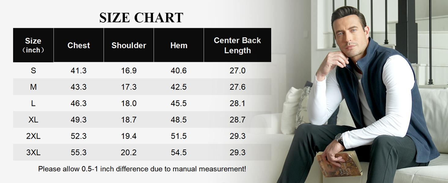 COOFANDY Men's Polar Fleece Vest Lightweight Sleeveless Zip Up Jacket Casual Outerwear Outdoor Golf Vests COOFANDY Men's Polar Fleece Vest Lightweight Sleeveless Zip Up Jacket Casual Outerwear Outdoor Golf Vests