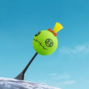 Zombie Cartoon Antenna Topper Foam Ball, Lightweight Foam, Car Truck Suv Decoration, Fun and Unique Accessory, Perfect for Vehicle Styling