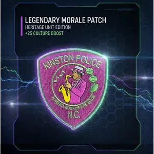 Kinston (252) Community Commemorative Patch - Legendary Morale Patch Heritage Unit Edition