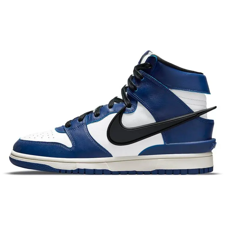Nike X Ambush Dunk High Deep Royal' Versatile Comfort Skate Shoes Unisex CU7544-400
