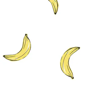 Mr. Kate Banana Print Peel & Stick Wallpaper
