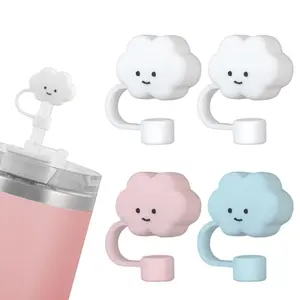 Straws cover for Stanley Tumbler, 4 Pack Straw Cover for Stanley Cup Accessories, 4 Pcs Straws Cap for Stanley 40 oz 30oz Tumbler with Handle