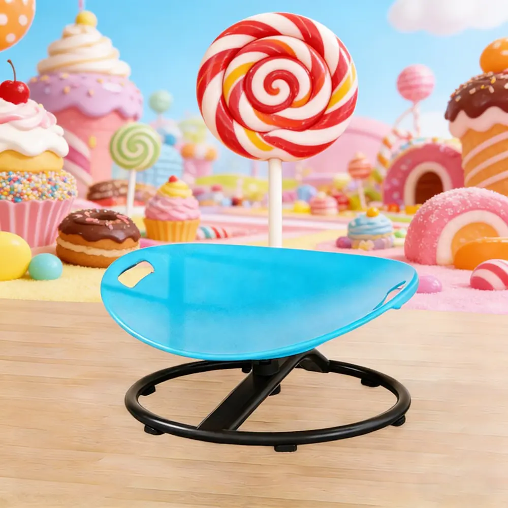 Rotatable Sensory Integration Chair for Balance Training, Body Coordination Exercise, Suitable for Children and Teens, Rotating Sensory Chair