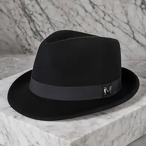 [British Jazz Hat] 1pc Autumn Winter British Hat - Pure Men's French Women's Outdoor