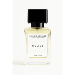 Maisons de l'Aube Helios Extrait de Parfum 50ml Warm Golden Scent with Citrus & Sweet Notes Vibrant Lavender Bergamot Lemon Honeyed Sweetness Cinnamon Vanilla Tonka Dried Leaf
