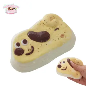 [WenQing Taba Squishy] Dachshund - Handmade Taba Squishy/Squishy Toy, All Silicone Reborn Squishy, ​​Fidget Toy, 179g, Taba Squishy, ​​Perfect Gift for Boys and Girls