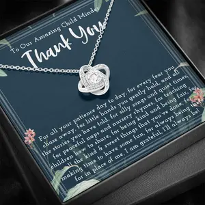 Thank You Gift For Child Minder, Child Minder Appreciation Gift, Child Minder Necklace, Child minder Leaving, Childminder Christmas Gift