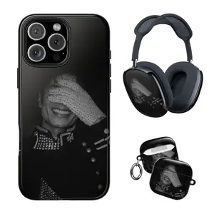 Michael Jackson Phone Case, MJ King of Pop Music Airpod Case, Airpod Max Case, Case Cover for iPhone 17-11, AirPods Max, Airpod Gen 1-4, Music Lover Gift