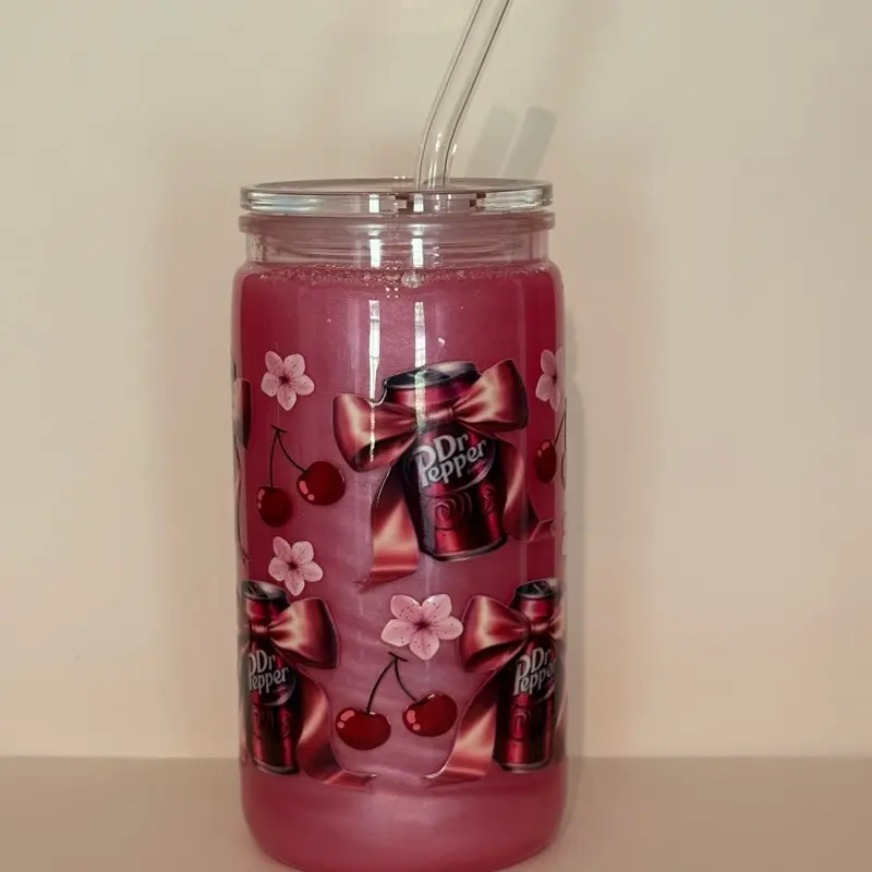Dr. Pepper Snowglobe 16oz Tumbler