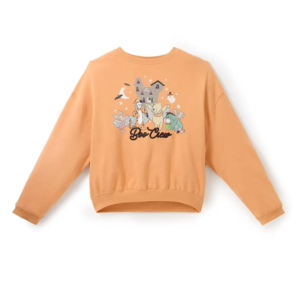 Disney Store Winnie the Pooh and Pals Halloween Pullover Sweatshirt for Women – Exclusive