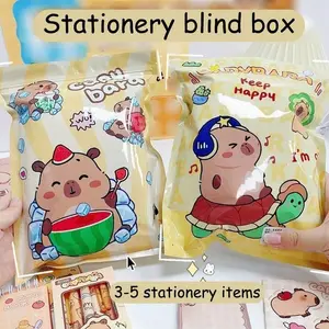 Water Buffalo Stationery Set, Campus Learning Gift Kit, Office Supplies, Student Stationery Combo, Back-To-School Essentials, Sticker Packs, Random Styles & Quantities
