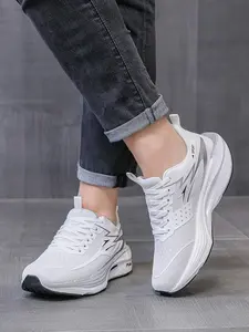 Breathable Unisex Running Shoes, Thick Sole High Elasticity, Comfortable Sports Shoes, Suitable for Men and Women, Durable Daily Wear, Athletic Running Shoes
