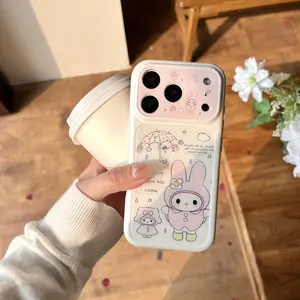 Fashionable Creative Raincoat Melody Phone Case for iPhone 17pro Max/17pro/17/16pro Max/16pro/16/15/14/13, Durable and Stylish Design, Lightweight Anti-Drop