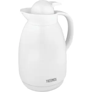 Thermos 34 oz. Glass Vacuum Insulated Carafe - White