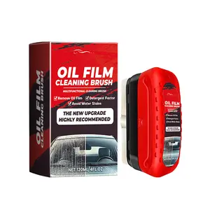 Automotive Windshield Oil Film Remover - Crystal Clear Glass Restorer, Instantly Eliminates Grime, Grease, Water Spots, Delivers Anti-Glare Streak-Free Finish for Safe Night Driving