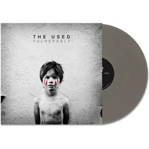 The Used - Vulnerable - Silver  [VINYL RECORD - LP] Explicit, Colored Vinyl, Silver, Reissue