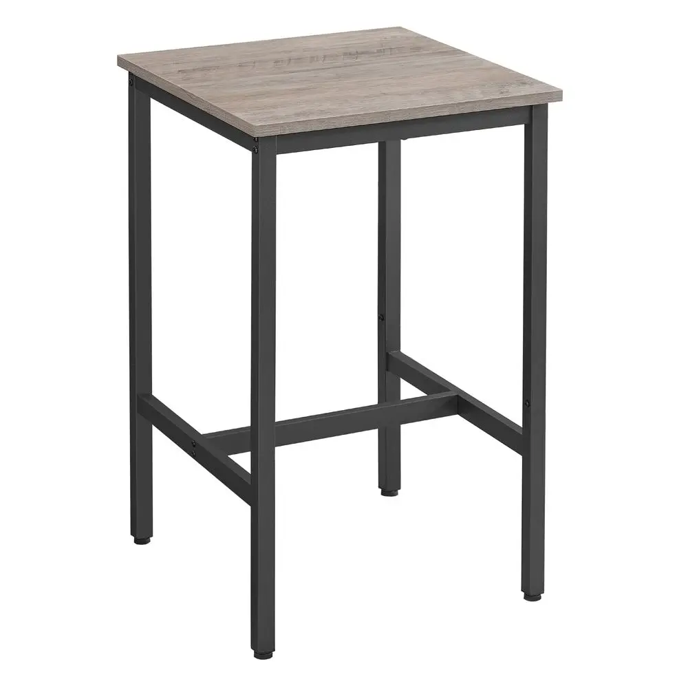 VASAGLE Bar Table, Kitchen Dining Table, High Top Pub Table, Bar Height Cocktail Table for Living Room Party, Sturdy Metal, 23.6 x 23.6 x 36.2 Inches for Narrow Spaces