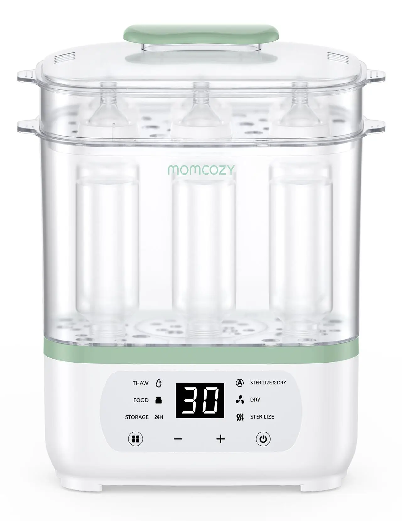 Momcozy Bottle Sterilizer and Dryer, 8-in-1 Electric Steam Baby Bottle Sterilizer for Baby Bottles, Baby stuffs