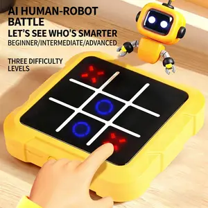 Smart Tic Tac Toe Toy, Multi-Functional Chess Board Game, All-In-One Educational Entertainment, Fun Kids Puzzle, Strategy Board Games